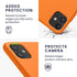 kwmobile Case Compatible with Apple iPhone 11 Case - TPU Silicone Phone Cover with Soft Finish - Fruity Orange...