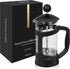 RAINBEAN Mini French Press Coffee Maker, 1 Cup, 12oz, Maximum Flavor Brewer with Stainless Steel Filter, 350ml - Small...
