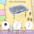 Sunenlyst Sewing Pins, 500 Pcs Straight Pins Ball Glass Head Pins with 1.5 Inch,Quilting Sewing Pins for Fabric, Black Pins for Jewelry DIY, Craft...