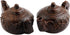 SUNYIK Teapot Statue Carved Figurine Decor Home Guardian Pack of 2...