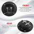 4PCS 3.5" Speaker Box Terminal Cup, Spring Round Subwoofer Box Terminal Binding Post Connector for DIY Home Car Speaker & Sub-woofer...