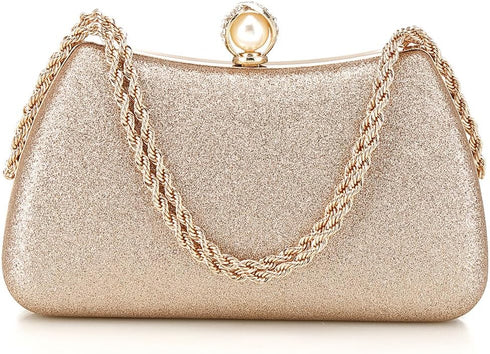 YYW Clutch Purses for Women Formal, Evening Handbags Evening Clutch Vintage Purses Handbags with Detachable Chain...