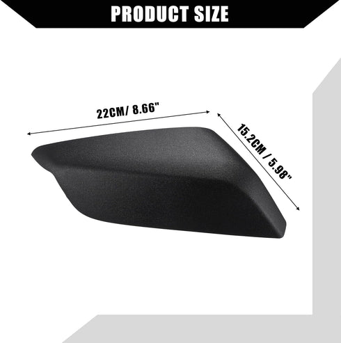 No.84026842 Car Rearview Mirror Cover Cap for Chevrolet Malibu 2016-2017 / Passenger Right Side/Rearview Mirror Housing/Plastic / 1 Pcs Matte Blac...