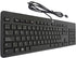 HP Hewlett Packard Business Black USB Slim Style Windows Enhanced Keyboard P/N 803823-001...