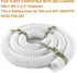 Replacement Pool Cleaner 6-Ft Cuffless Feed Hose for Polaris 360 Cleaner 9-100-3102 1-1/2" Diameter,Pool Accessories...