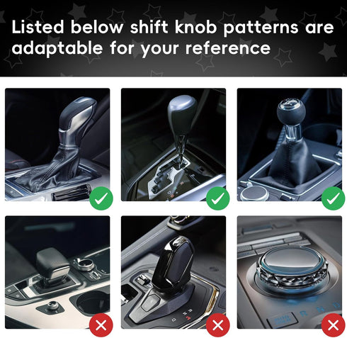 Gear Stick Hoodie Mini Sweater Hoodie Gear Shift Hoodie Upgrade Star Glow in the Dark Shift Knob Cover Universal Funny Car Shifter Cover, Black, T...