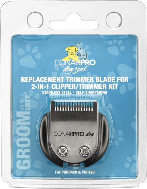 CONAIRPROPET Pet Trimmer for Grooming Replacement Blade, Compatible with PGF420 and PGRD420,Silver...