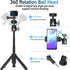 Extendable Selfie Stick Tripod for Gopro/Cell Phone/Camera, Mini Tripod with Gopro Adapter & Phone Holder, Portable Vlog Travel Selfie Phone Tripo...