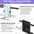 Glove Holder for Wall Mount, Disposable Napkin Glove Dispenser, Durable Glove Box Holder, Metal Glove Rack for Rubber Latex Gloves Organizer Facia...