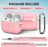 AirPods Pro 2nd/1st Gen Case Cover (2023/2022/2019) with Cleaner Kit,Soft Silicone Protective Cover for Apple AirPod Pro 2 Generation Charging Cas...