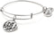Alex and Ani Divine Guides Expandable Bangle Bracelet for Women, Saint Anthony of Padua Charm, Rafaelian Finish, 2 to 3.5 in...