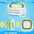 Beach Sand Toy Bucket for Kids Adults, Sandbox Beach Pail Sand Buket, Foldable Pail Bucket with Mesh Bag, Collapsible Buckets Multi Use for Garden...