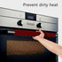 OUGAR8 Refrigerator Door Handle Covers,Keep Your Kitchen Appliance Clean from Smudges,Fingertips,Drips&Food Stains,Perfect for Dishwashers(12" L3.75 W,Burgundy)