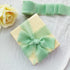 Handmade Fringe Chiffon Ribbon -1 1/2 inch x 20 Yard Chiffon Silk Ribbon-Sage Green Ribbon for Wedding Invitations-Bridal Bouquets Wrapping- Flowe...