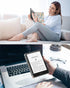 MoKo Case for 6.8" Kindle Paperwhite 11th Generation 2021&Kindle Paperwhite Signature Edition, Ultra Clear Soft Flexible Transparent TPU Back Cove...