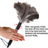 Aldwin Ostrich Feather Duster Retractable 2 Pack,16 inch Genuine Fluffy Natural Handheld Feather Dusters for Cleaning Supplies, Washable,Car, Offi...