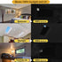 Blackout Shades - (39" x 57") Portable 100% Windows Blackout, Blackout Curtains for Bedroom, Temporary Shades & Blinds for Window, Home, Baby Room...