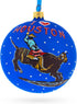 I Love Houston, Texas, USA Glass Ball Christmas Ornament 4 Inches...