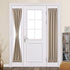 MIULEE Sidelight French Door Room Darkening Curtain Light Blocking Window Treatment Curtain for Narrow Glass Door Rod Pocket Blackout Drapes with ...