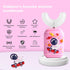 Kids U-Shaped Automatic Toothbrush, 5 Modes Wireless Charging Kids U Shaped Toothbrush, 360 Ultrasonic Electric Toothbrush Kids with 3 Brush Heads...