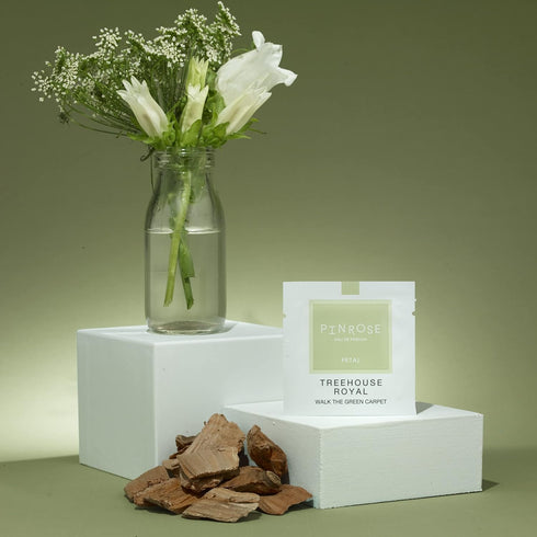PINROSE Perfumes Treehouse Royal - Eau de Parfum Fragrance Petals (Fragrance Towelettes) - Clean, Vegan, Cruelty-free, and Hypoallergenic Scent wi...