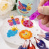 Heyseri 14PCS Diamond Painting Pen Accessories Tools Set Ergonomic Diamond Art Pen Exquisite Stainless Steel Metal Pen Tips and 6 Painting Glue Cl...