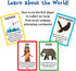 University Games | Scholastic The World Travel Card Game, for 2 or More Players Ages 6 and Up...