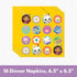 Unique Gabby's Dollhouse Party Supplies Pack for 16 Guests - Gabby Dollhouse Plates and Napkins, Table Cover, Forks, Sticker, Gabbys Doll House Bi...
