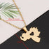 Huangshanshan Stainless Steel Venezuela Map Pendant Necklace Gold Color Jewelry Venezuelan Jewelry...