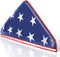 Anley Vinyl Memorial Flag Display Bag with Zipper - Easy Storage and Lightweight - American Veteran USA 5' x9.5' Folded Flags Plastic Bags...