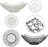 Black Fruit Bowl for Kitchen Counter 8.86 x 3.74 inches, (not large) Decorative Countertop Metal Wire Basket handmade for Fruits, Breads, Snacks...