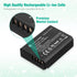 FirstPower Replacement LP-E10 Batteries Compatible with Canon EOS Rebel T3, T5, T6, T7, T100, Kiss X50, Kiss X70, 1100D, 1200D, 1300D, 2000D Camer...