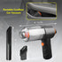 Handheld Car Vacuum Cleaner Cordless, 4000Pa Powerful Portable Mini Vacuum Cleaner 2 in 1 Low Noise Air Buster with Multi-Nozzles for Car, Home, O...