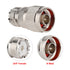 XRDS -RF N Male to UHF Female Adapter N Connector to PL-259 SO-239 Coax RF Coaxial Cable Connectors Pack of 5 (NOT for TV)...
