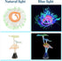 57 Pieces Glowing Fish Tank Decorations Plants with Simulation Glowing Silicone Coral Glowing Jellyfish Lotus Leaf Changeable Green Sea Anemone Lu...