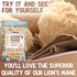 XPRS Nutra Organic Lions Mane Supplement Capsules - 180 Count (90 Day Supply) of Premium Lion's Mane Mushroom Capsules for Mental Clarity, Cogniti...