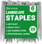 25pcs 6 Inch Garden Landscape Staples 11 Gauge Galvanized Lawn Stakes, Heavy Duty Sod Pins for Fences, Lawns, Weed Barriers, and Landscape Fabrics...