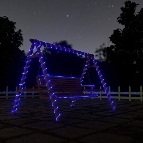 Solar Rope Lights Outdoor Waterproof LED - 40FT 100 LED Solar String Lights Tube Light Solar Outdoor Fairy Rope Christmas Lights for Yard Garden P...