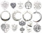 Family Mom Words Charm Collection-32 PCS Craft Supplies Heart Moon Love Words Mother's Day Charms Pendants for Jewelry Making Crafting Findings Ac...