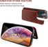 ONETOP Compatible with iPhone 13 Pro Max Wallet Case with Card Holder,PU Leather Kickstand Card Slots Case, Double Magnetic Clasp and Durable Shoc...