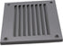 Vent Systems 4'' x 4'' Inch Gray Air Vent Cover Metal Air Return Grill with Built in Pest Guard Screen HVAC Vent Cover for Home Improvement Vent D...