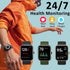 Fitness Tracker for Men Women with Aluminum Alloy Frame, Alexa Built-in 1.69'' DIY Dial with Blood Oxygen & Heart Rate Monitor, 14 Sport Modes Sma...