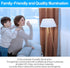 ORALUCE A19 LED Light Bulb, 60 Watt Equivalent, E26 Base LED Bulb 6500K Cool White, 9W Lightbulbs Non Dimmable, 900 Lumens, for Bedroom, Living Ro...