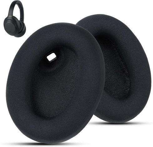 Fabric Replacement Ear Pads for Sony WH-1000XM4 (XM4) Wireless Headphones, Ear Cushions Compatible with Sony Headphones, WH 1000XM4 Earpads with S...
