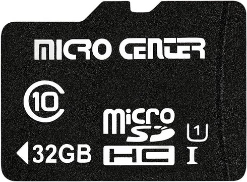 INLAND Micro Center 32GB Class 10 MicroSDHC Flash Memory Card with Adapter for Mobile Device Storage Phone, Tablet, Drone & Full HD Video Recordin...