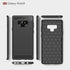 Compatible with Samsung Galaxy Note 9 Carbon Fiber Soft TPU Brushed Line Basic Phone Back Case Cover (Black)...