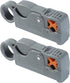 2 Pieces Coax Coaxial Cable Stripper Cutter Tool for for RG6 RG11 RG58 RG59, Cable Stripper Cutter, Rotary Coax Coaxial Cable Stripper Cutter Tool...