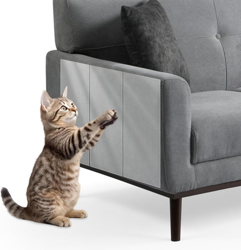 3-Pack Anti Cat Scratch Furniture Protector from Cats Scratching - 3 x 40" x 8.2" Door Protector from Dog Scratching, Door Protector from Dog & Ca...