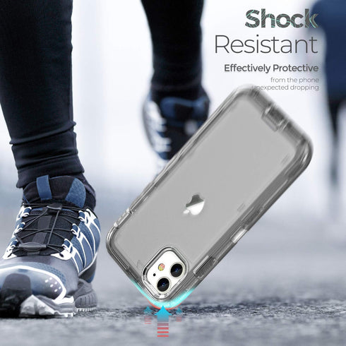 ORIbox Case Compatible with iPhone 11 , Heavy Duty Shockproof Anti-Fall Clear......