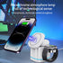 3 in 1 Wireless Charging Dock Suitable for Apple iPhone 15/14/13/12/11/Xs/ProMax Magnetic Wireless Charger Compatible with Apple iWatch Series Air...